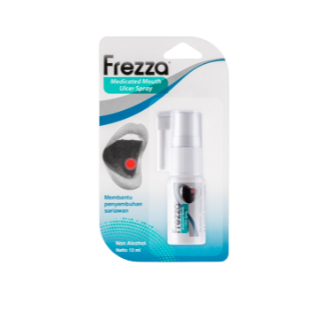 Jual FREZZA MEDICATED MOUTH ULCER SPRAY 13ML | Shopee Indonesia