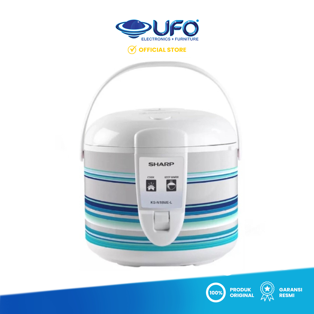 Jual Sharp Rice Cooker 1,8 liter Penanak Nasi KS N18 MEL | Shopee Indonesia