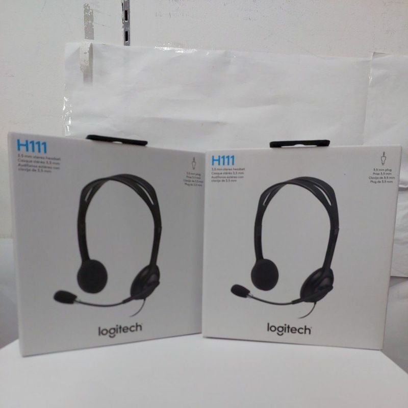 Jual Headset Logitech H111 | Shopee Indonesia