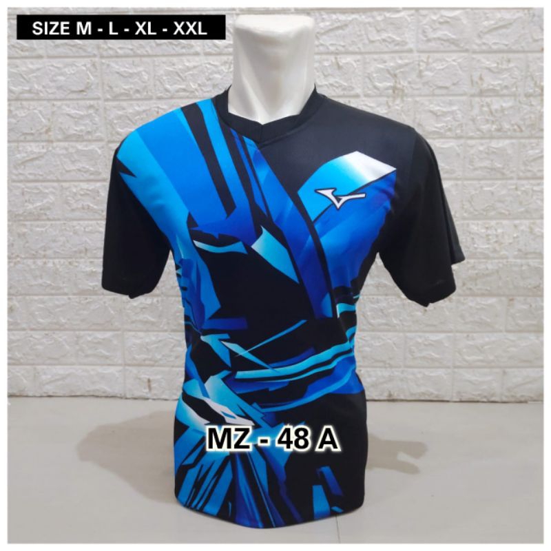 Baju voli mizuno jersey voli printing mizuno motif rajawali