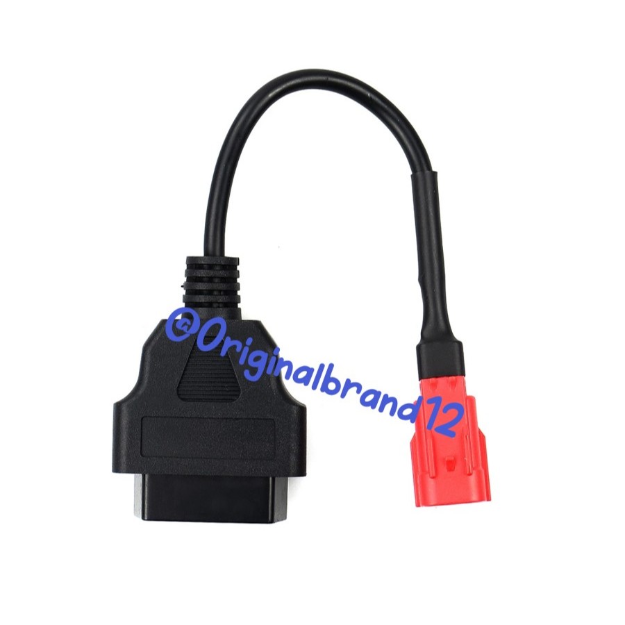 Jual Adapter kabel OBD2 DLC EURO 5 ECU Socket 16 pin to 6 pin | Shopee ...