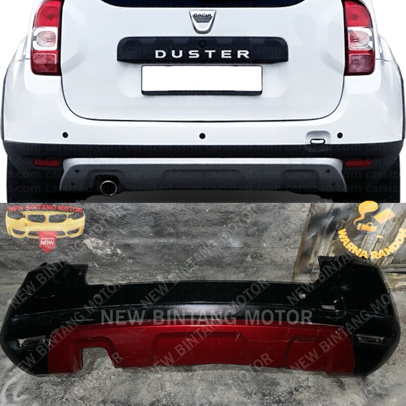 Jual Bumper belakang renault duster 2014 2018 original | Shopee Indonesia
