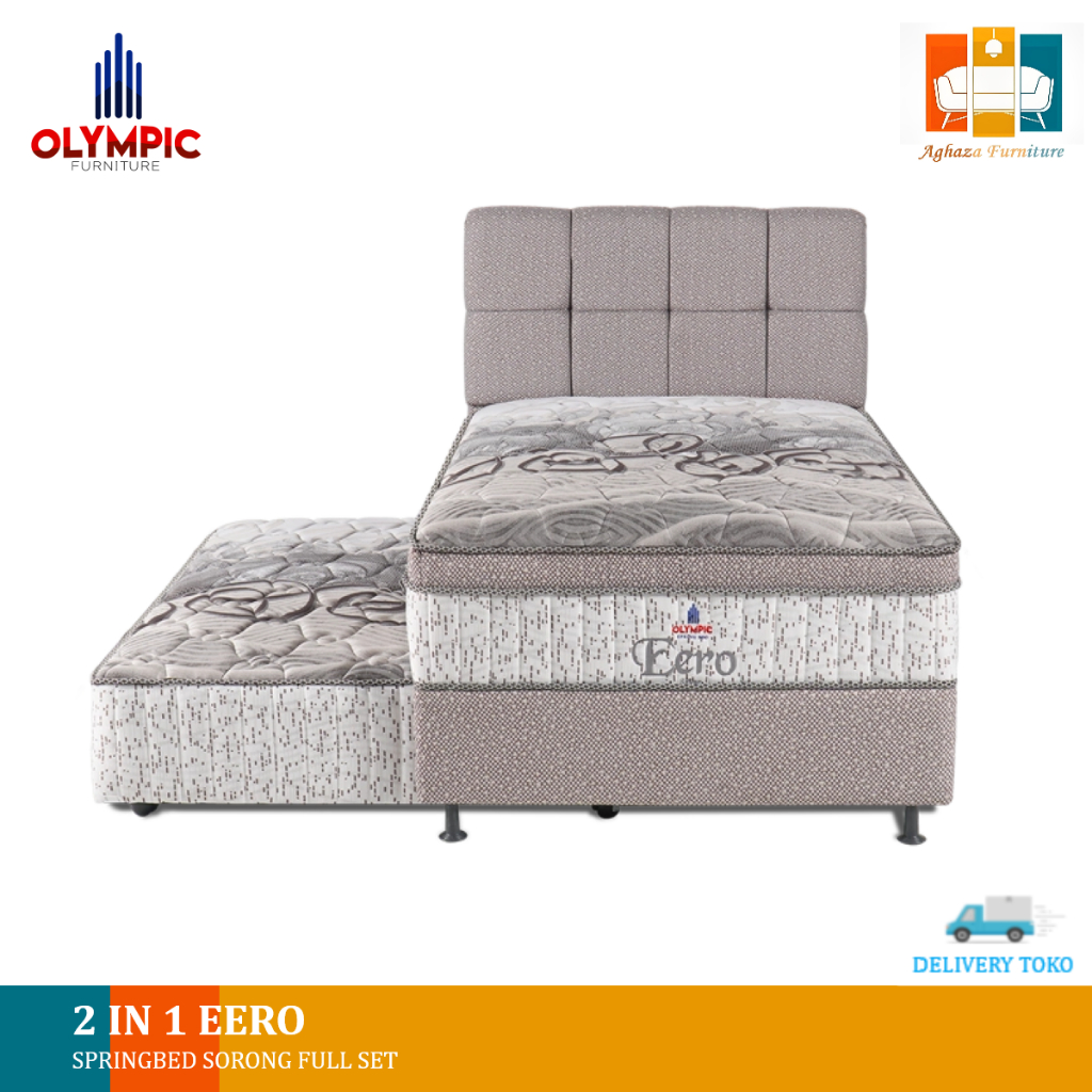 Jual Springbed Sorong Olympic TWIN EERO | Bed Sorong 2in1 Plushtop ...