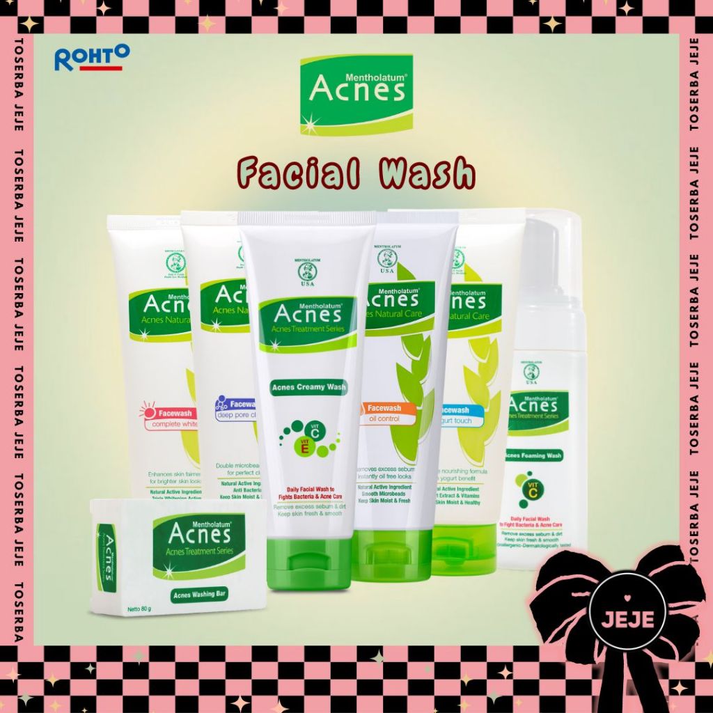 Acnes Face Wash Series | Creamy Foam Foaming Washing Bar