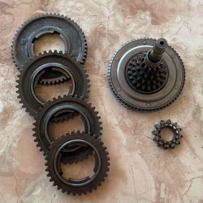 Jual gear rasio transmisi vespa excel/exclusive 68t original | Shopee ...