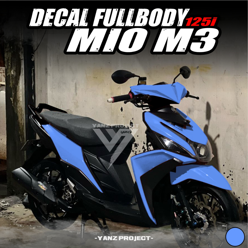 Jual (COD) TERBARU Decal Sticker Yamaha Mio M3 125 Full body - Stiker ...