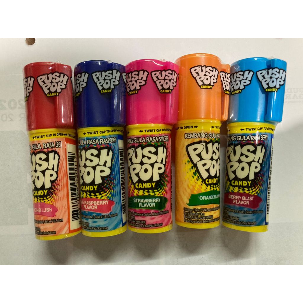 Jual Push Pop Candy 14gr Shopee Indonesia