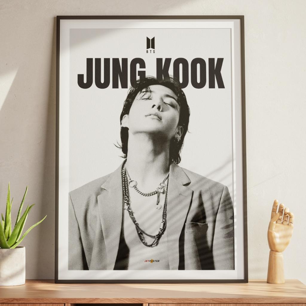 Jual Poster BTS Hitam Putih Hiasan Dinding Aesthetic - BTS Aesthetic ...