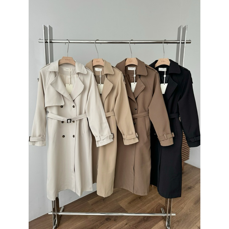 Jual LONG TRENCH COAT Shopee Indonesia