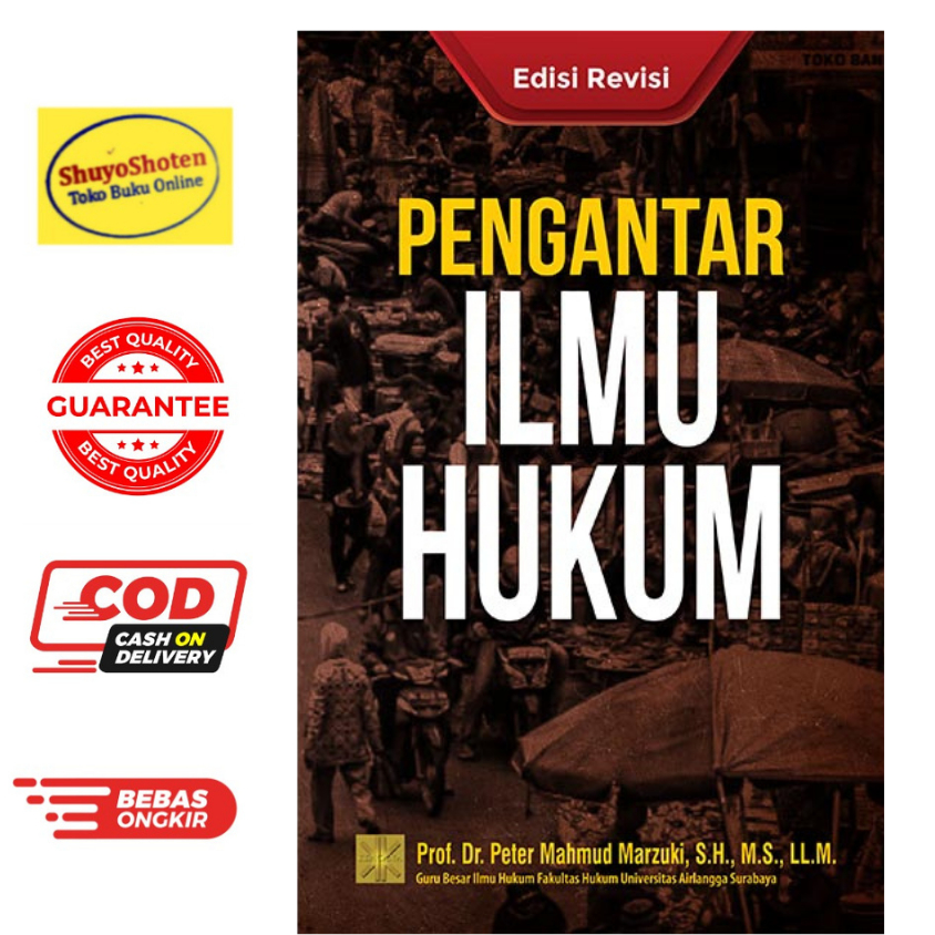 Jual PENGANTAR ILMU HUKUM Edisi Revisi Peter Mahmud Marzuki