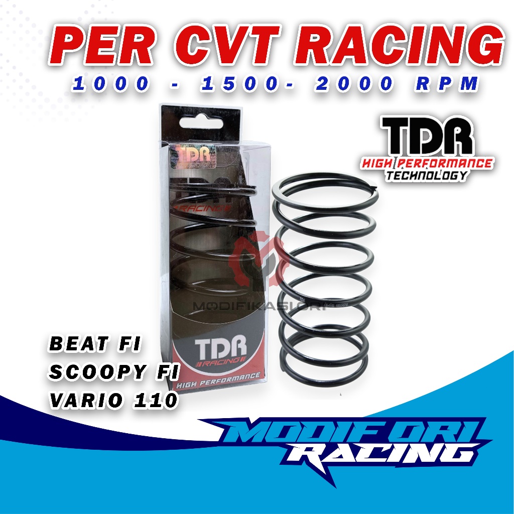 Jual Per CVT TDR 1000RPM Per Racing Beat FI Scoopy FI Vario 110 FI Per ...