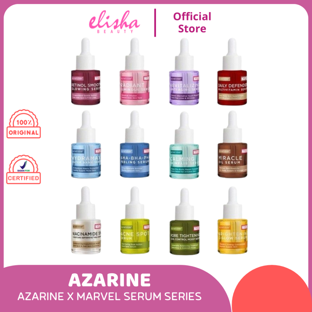 Jual AZARINE SUPERHERO SERUM - Azarine X Marvel Serum 20ml ...