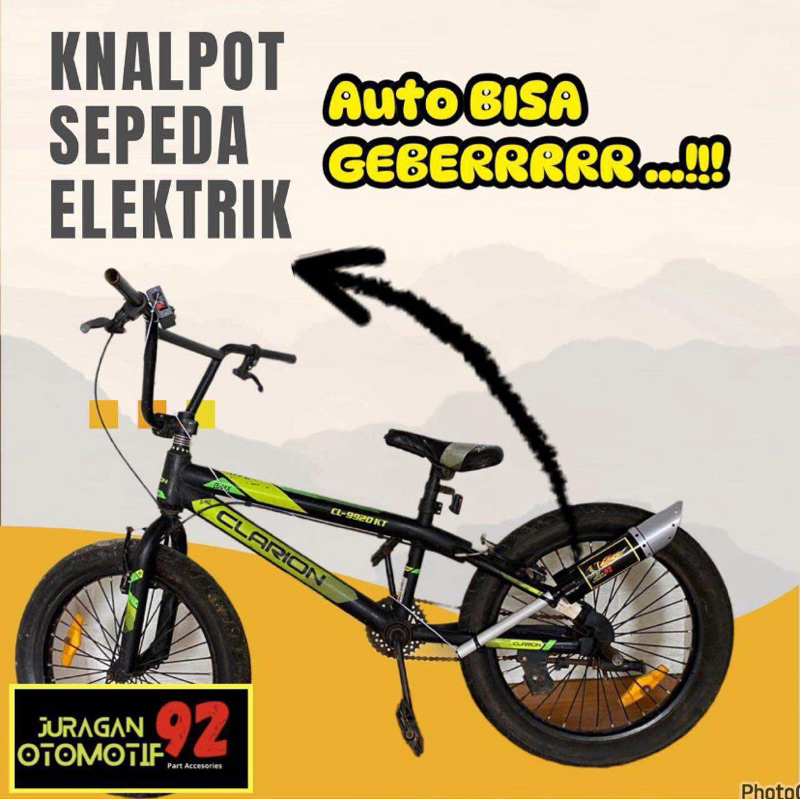 Jual knalpot racing sepeda anak | Shopee Indonesia