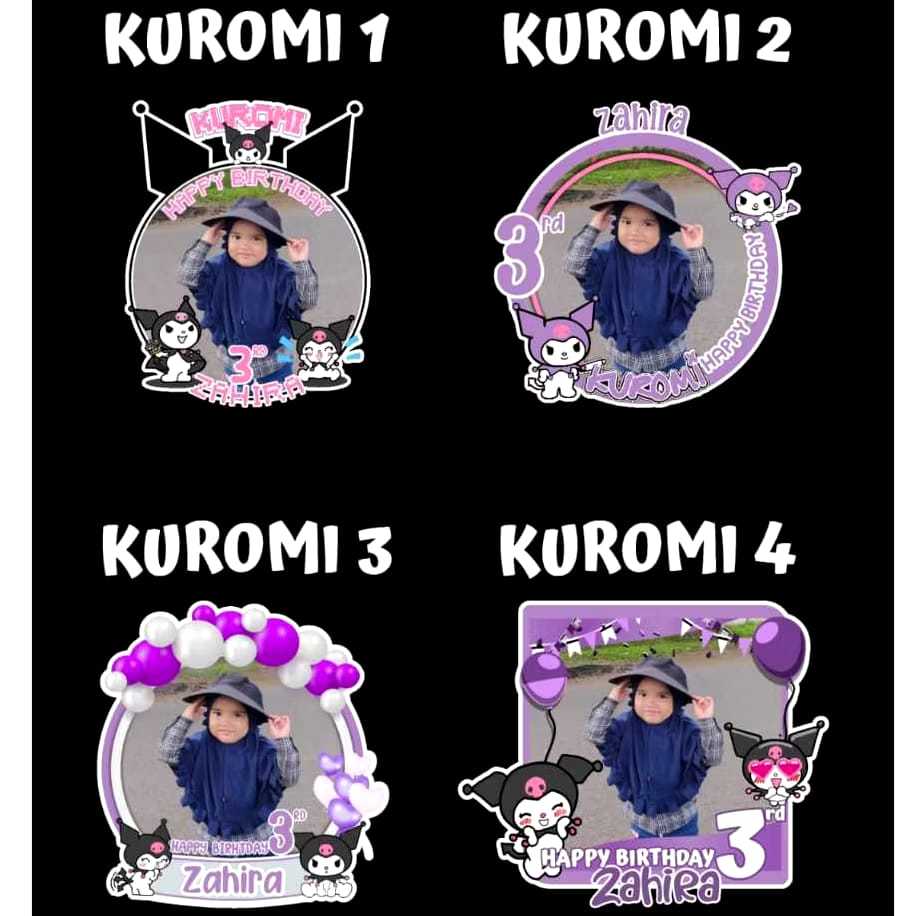 Character Kuromi 20th Anniversary Kaos Anak Perempuan main image 0
