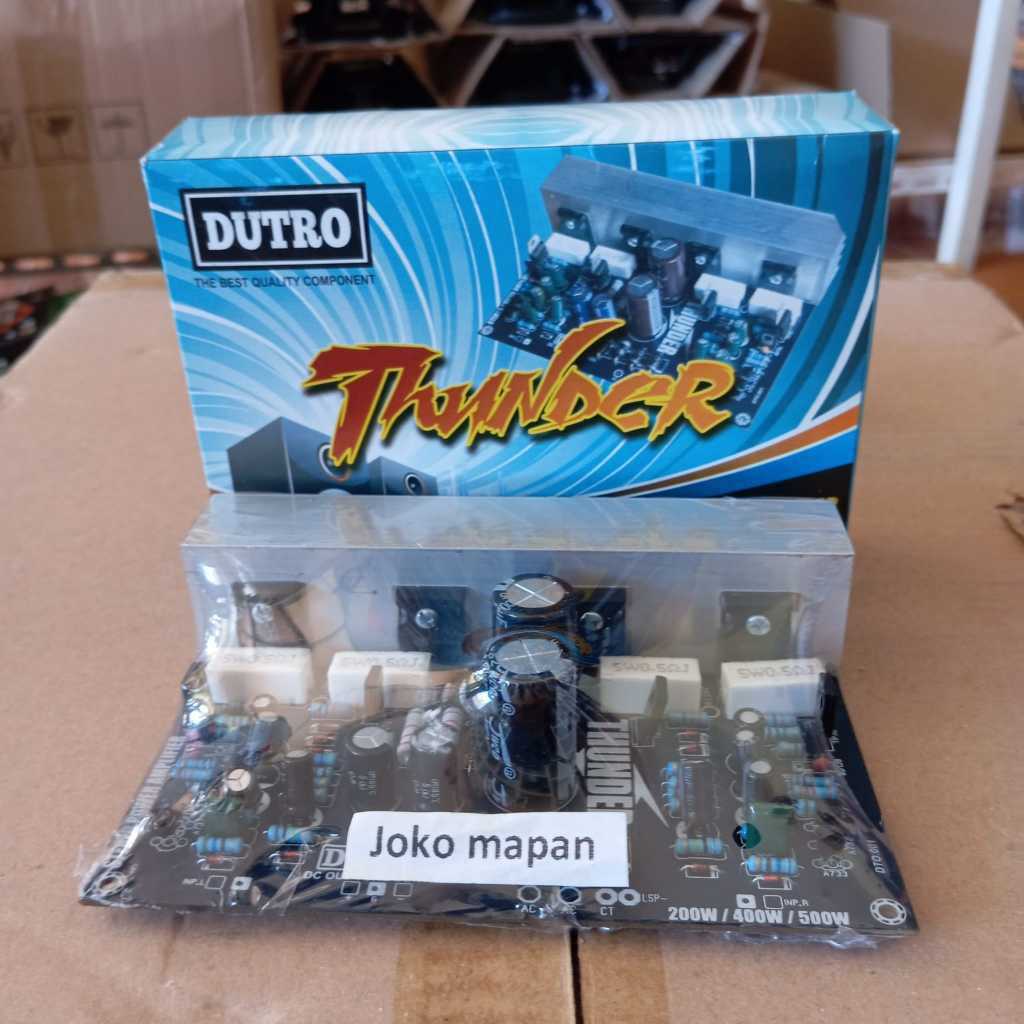 Jual KIT POWER AMPLIFIER 150 WATT STEREO OCL + PSU shogun / Thunder