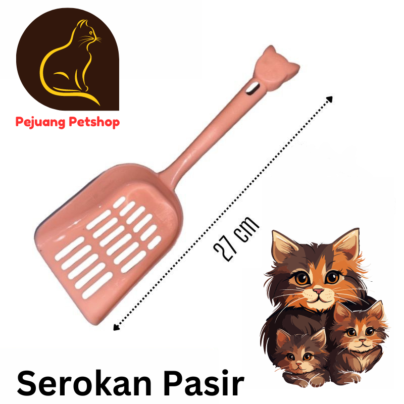 Jual SEROKAN PASIR KUCING Sekop Skop Pasir Kotoran Kucing Anjing ...