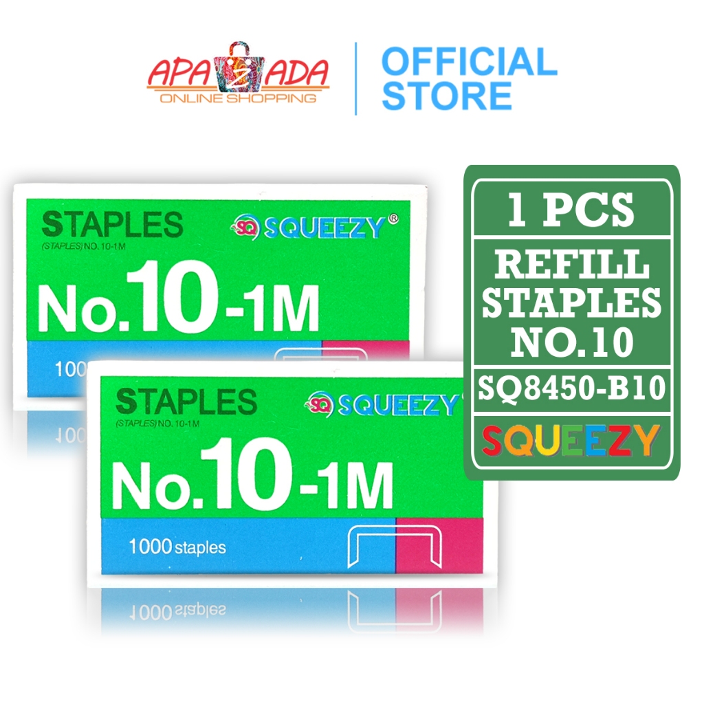 Jual Apazada - Staples No.10-1M [1 Box Kecil] / Refill Isi Stapler ...