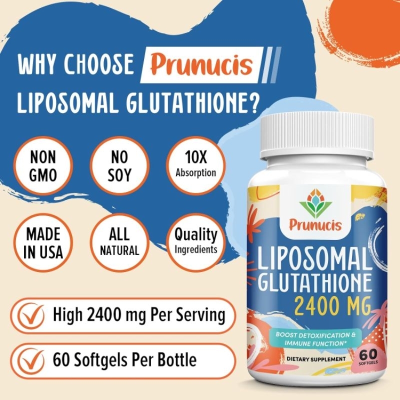 prunucis liposomal glutathione reviews Jual 100% ORI USA. Liposomal Glutathione 2400mg. Prunucis liposomal  glutathione