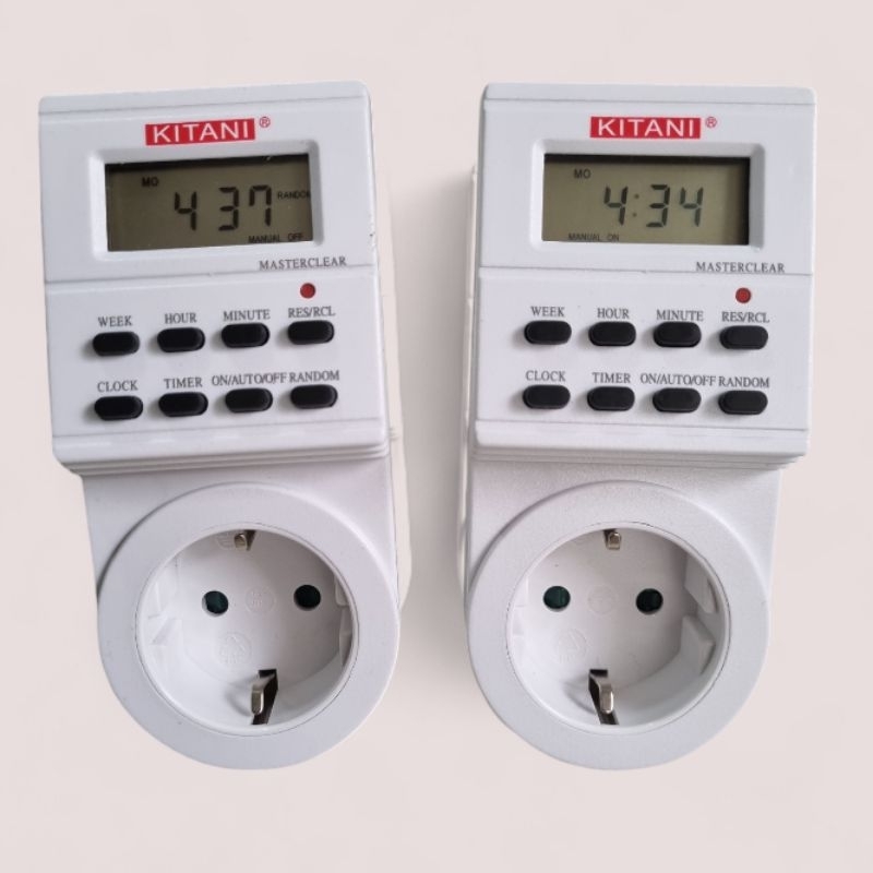 Jual timer digital stop kontak kitani | Shopee Indonesia