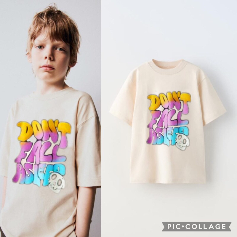 ZARAキッズTシャツ 弱から