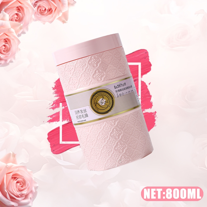 Hair Mask Keratin 800ml dengan Minyak Mawar foto 2