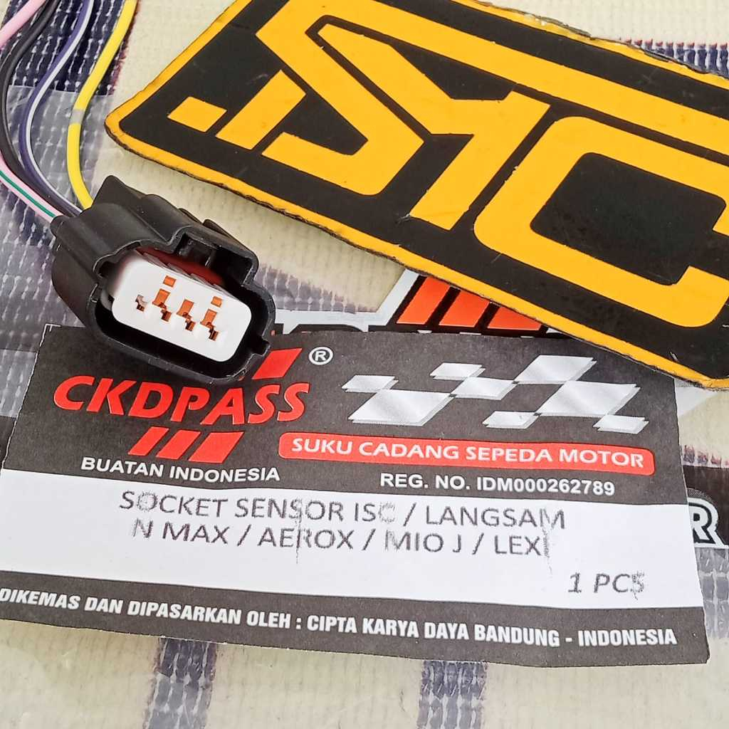 Jual Socket Sensor Isc / Soket Langsam Yamaha Nmax lama / Aerox / Mio J ...