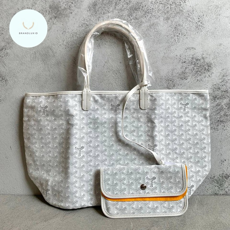 Tas Goyard Bag Saint Louis Jual Goyard St Louis Tote PM Grey Red