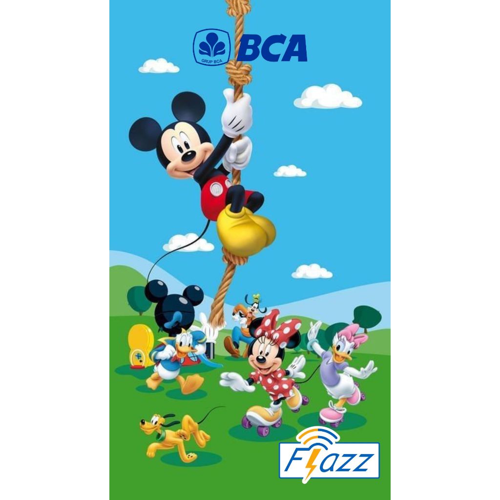 Jual KARTU FLAZZ GEN 2 SUPPORT NFC - MICKEY MOUSE | Shopee Indonesia