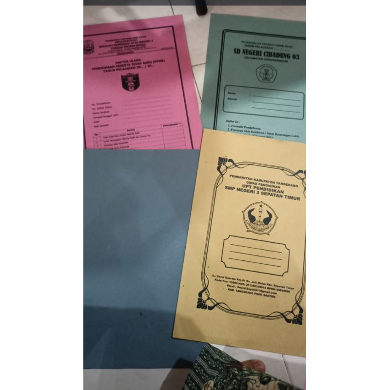 Jual Map kertas / file kertas / kop surat / kop kertas / pengantar ...