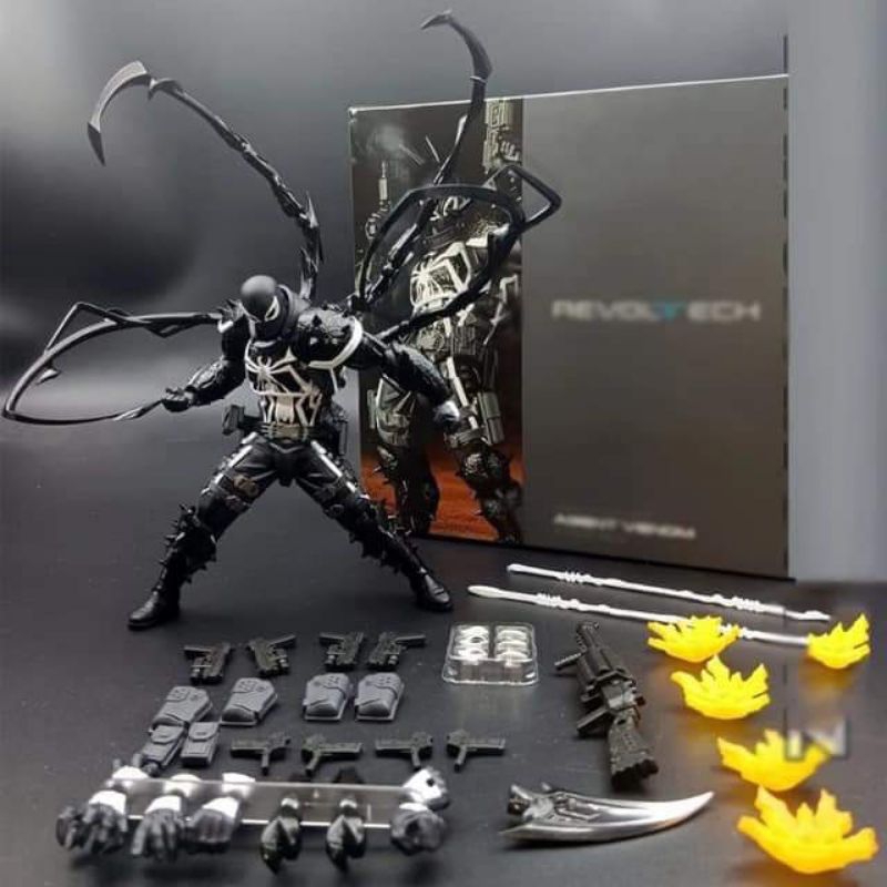 Jual Mainan action figure Revoltech Amazing Yamaguchi agent venom ...
