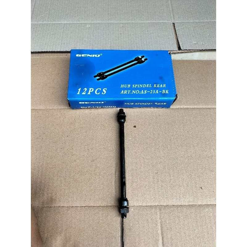 Jual as roda belakang sepeda 20cm baut kunci 15 | Shopee Indonesia