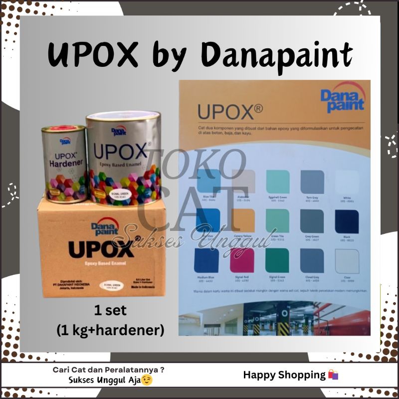 Jual CAT UPOX 1 SET(Cat+Hardener) | Shopee Indonesia