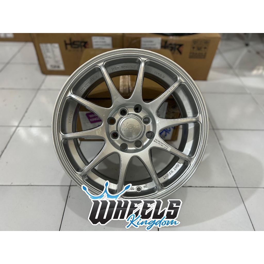 Jual VELG R15 VELG MOBIL RACING R15 PCD 4X100/114 LEBAR 65 RATA HSR ...