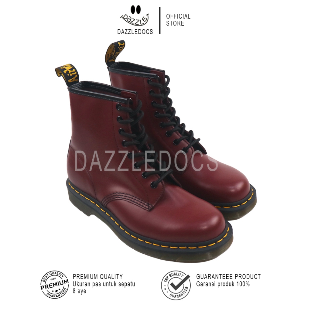 Jual Tali sepatu Dr Martens 8 hole hitam- 1460 Laces tali docmart 8 ...