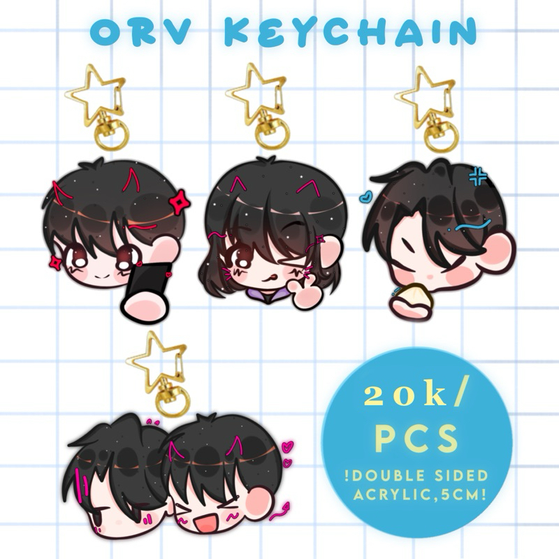 Jual ORV keychain // gantungan kunci omniscient reader viewpoint ...