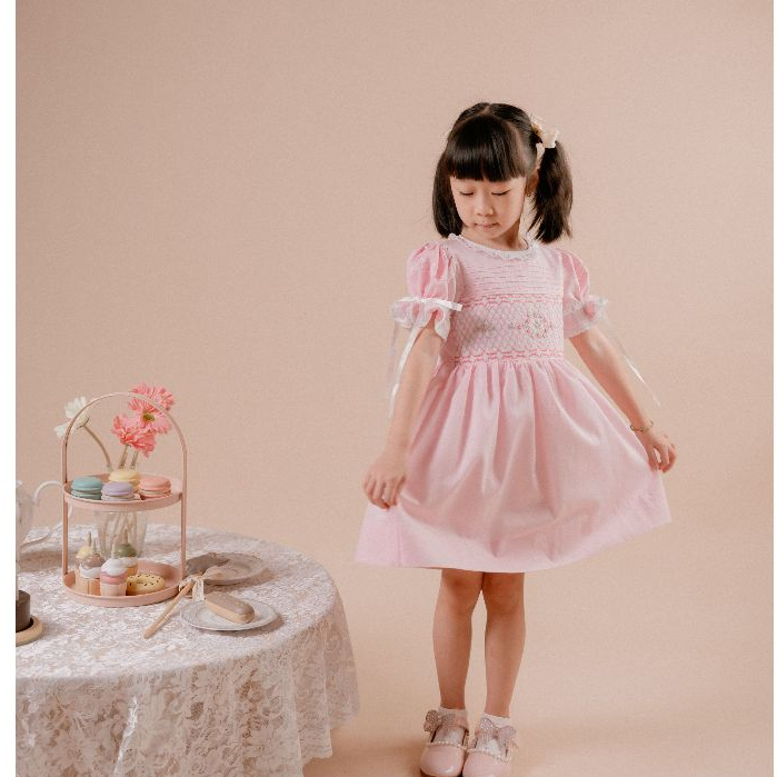 Hand Smocked Primrose Dress