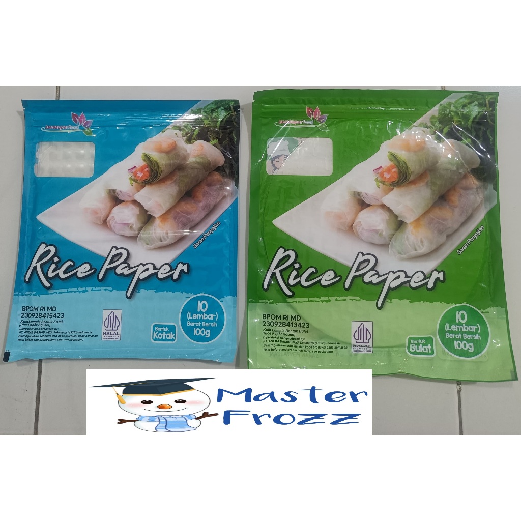 Jual Rice Paper Isi 20's 200gr | Shopee Indonesia