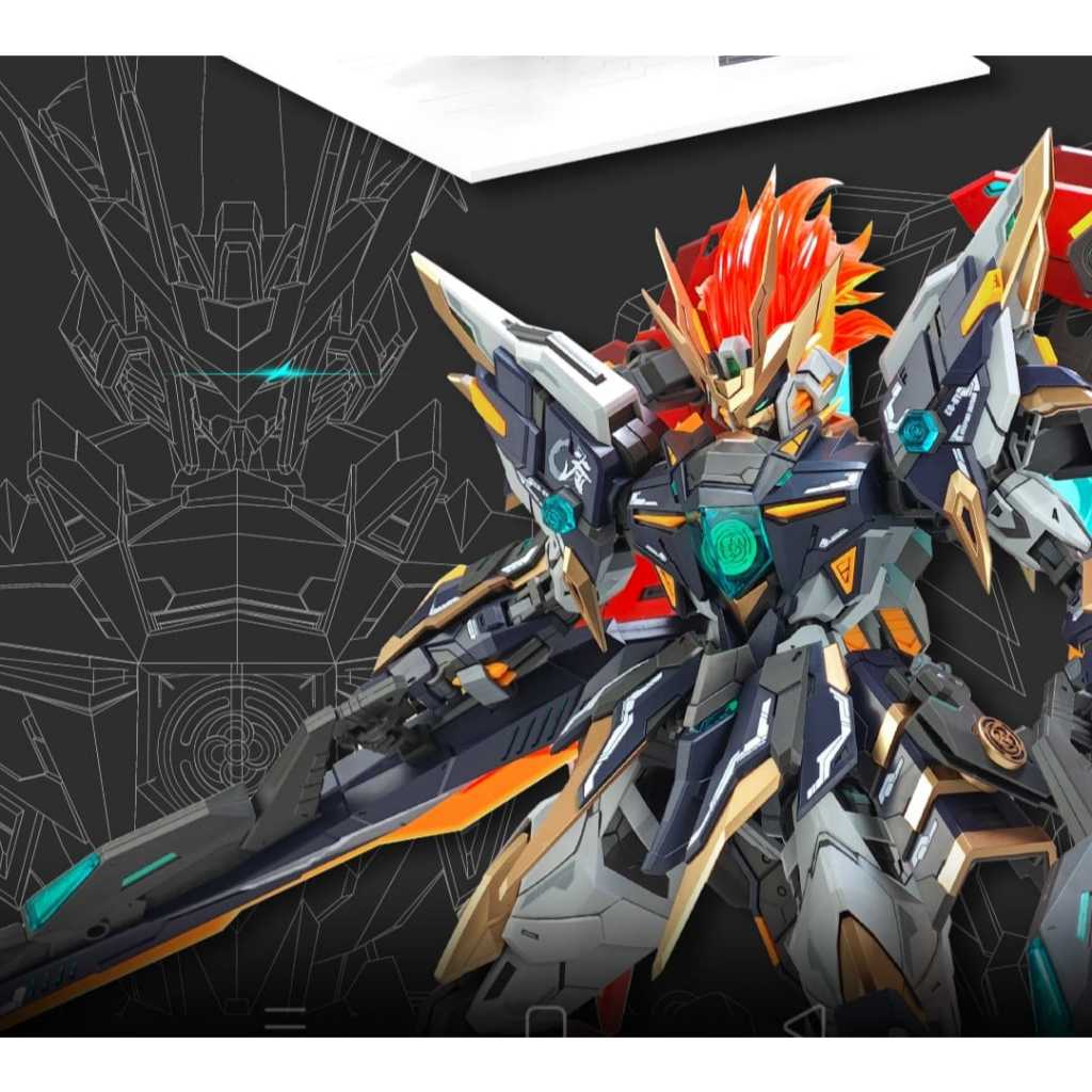 Jual MG 1/100 Martial Emperor YR-03 SNAA Plamo Supernova