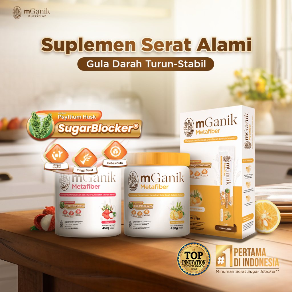 Jual mGanik Metafiber Rasa Jeruk 450gr Original | Shopee Indonesia