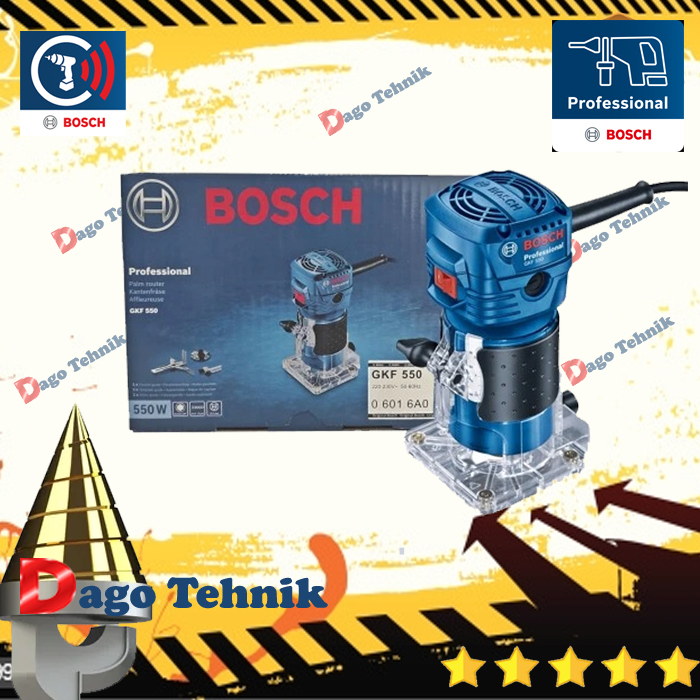 Jual Mesin router BOSCH GKF 550 mini palm router kayu | Shopee Indonesia