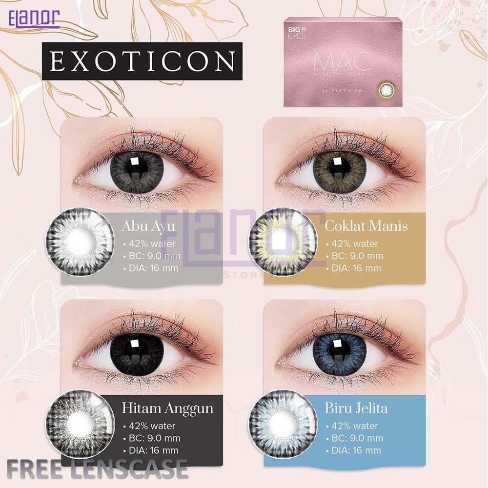 Jual SOFTLENS MAC (NORMAL DAN MINUS (-0.50 s/d -6.00)) BY EXOTICON ...