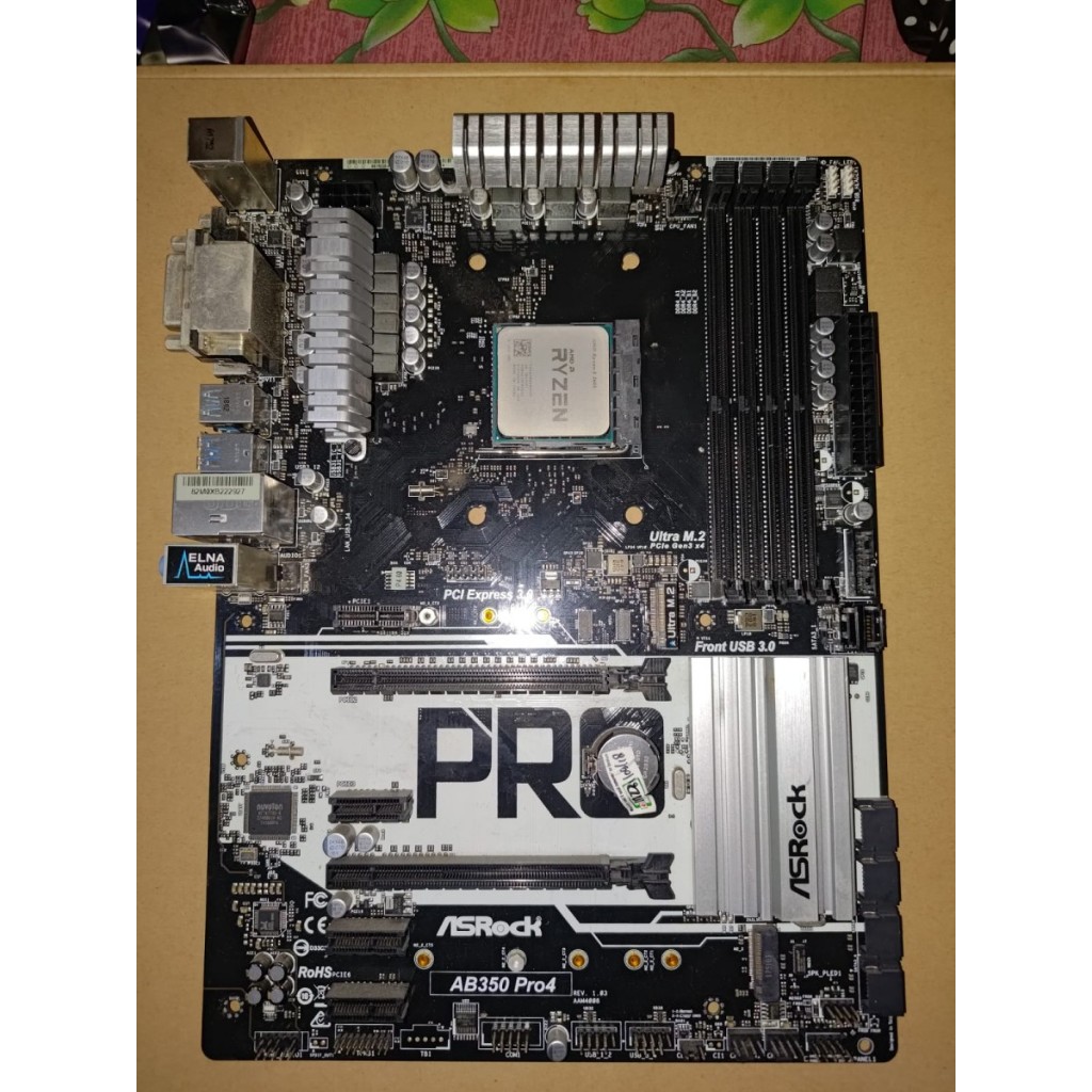 B350 Asrock Ab350 Pro4 Cpu Support Computer Motherboards Asrock