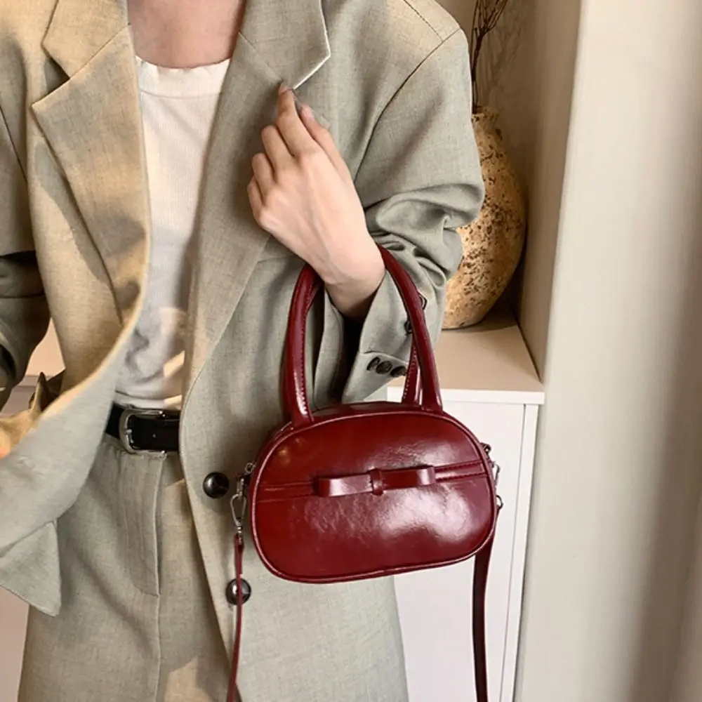 TAVIMART  -  Retro Denim Shoulder Bag New Versatile Boston Crossbody Bag Causal Fashion Korean Women Bags
