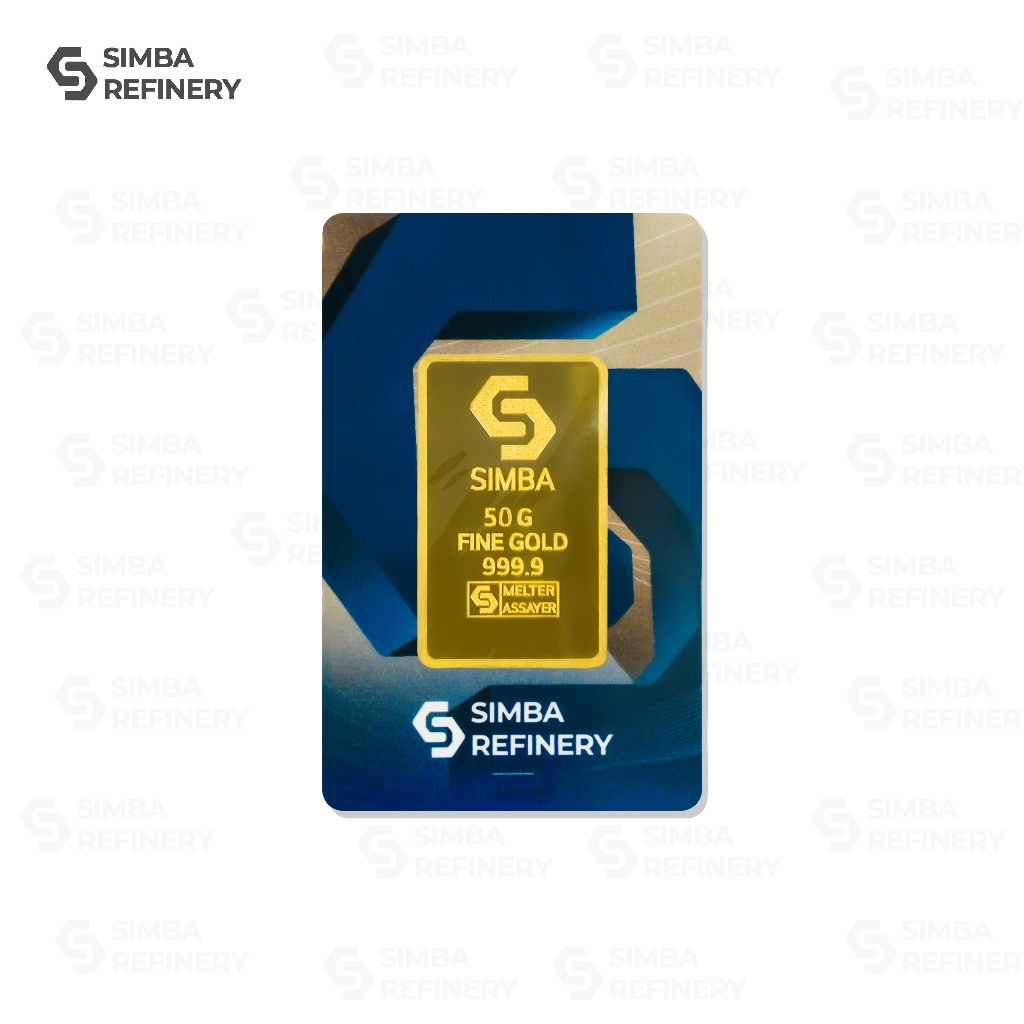 Jual Simba Refinery Logam Mulia 50 Gram | Shopee Indonesia