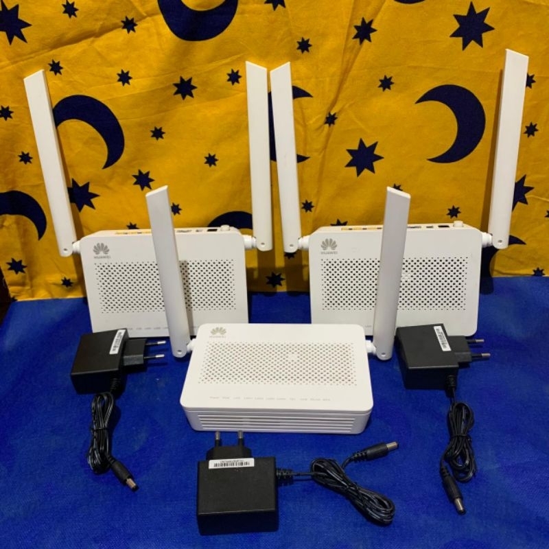 Jual HUAWEI 5V5 HG8145V5 (Router & Adaptor) Fort Biru Ijo GPON Terminal ...