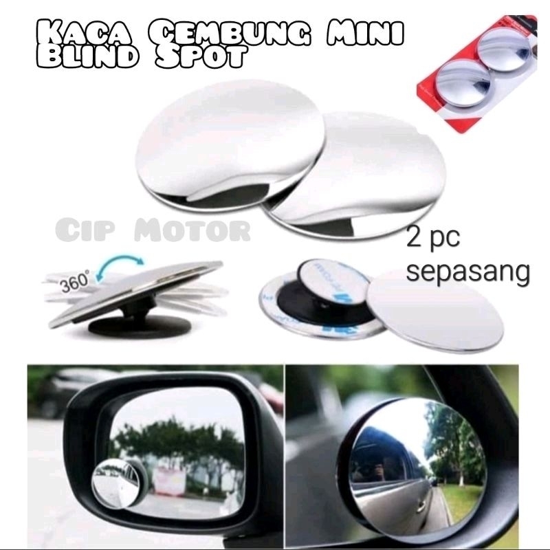 Jual 2pcs kaca cembung blinspot mini cembung Nmax Aerok Adv Pcx Xmax ...