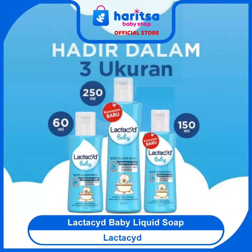 Jual Lactacyd Baby Liquid Soap Sabun Cair Bayi Sabun Bayi 60ml