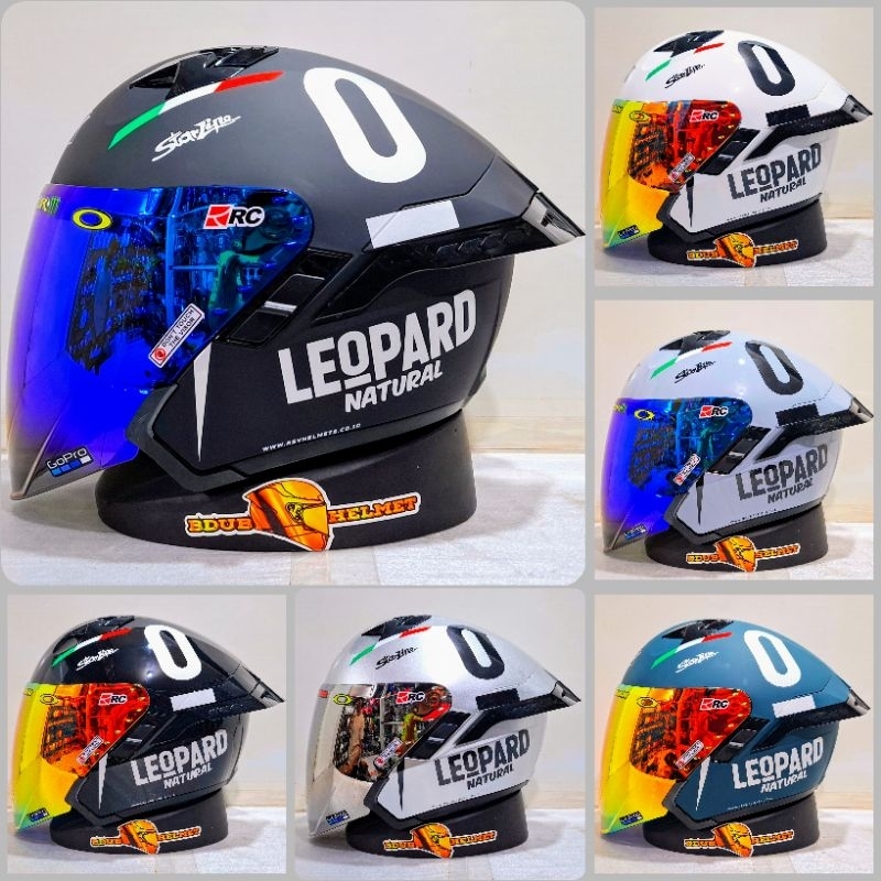 Jual Helm Half face Rsv Sv300 solid black doff Paket Ganteng