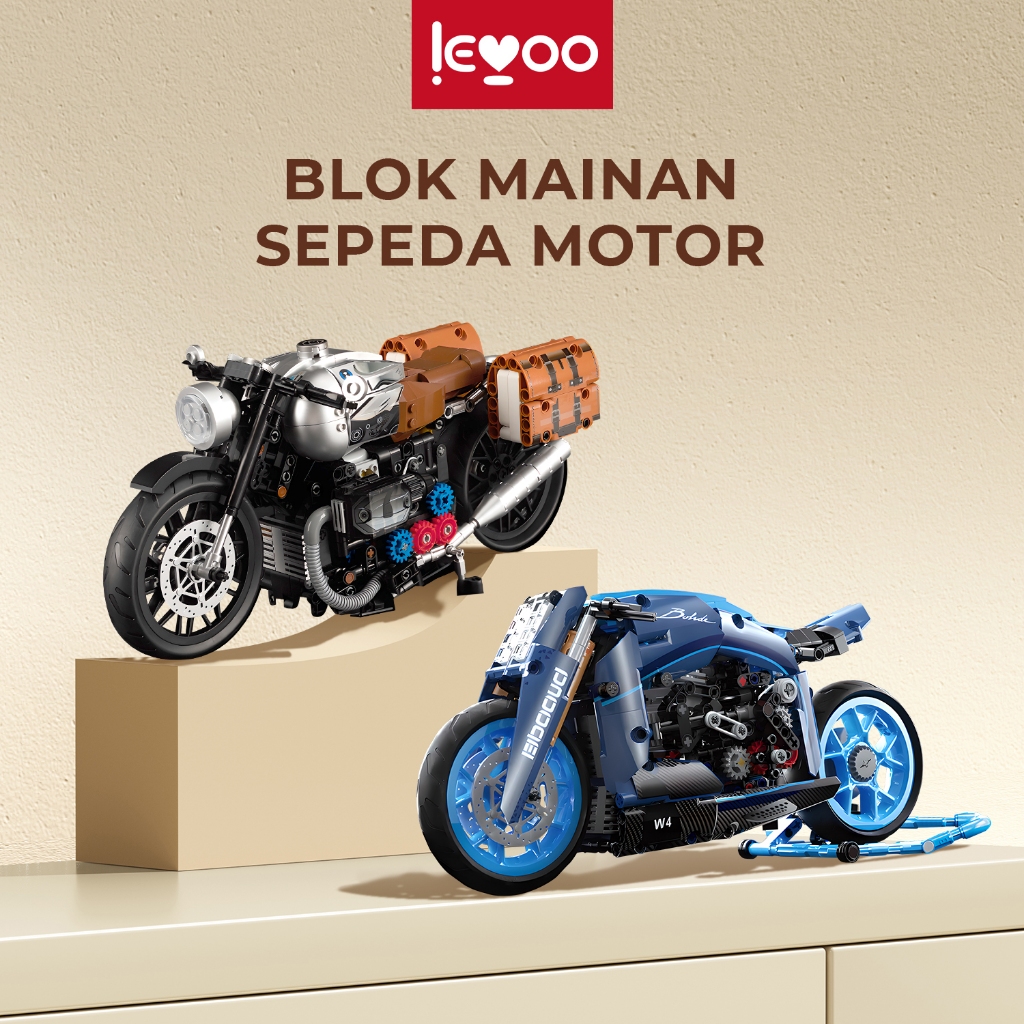 Jual Mainan Brick Retro Modern Locomotive Series Motor Building Block ...