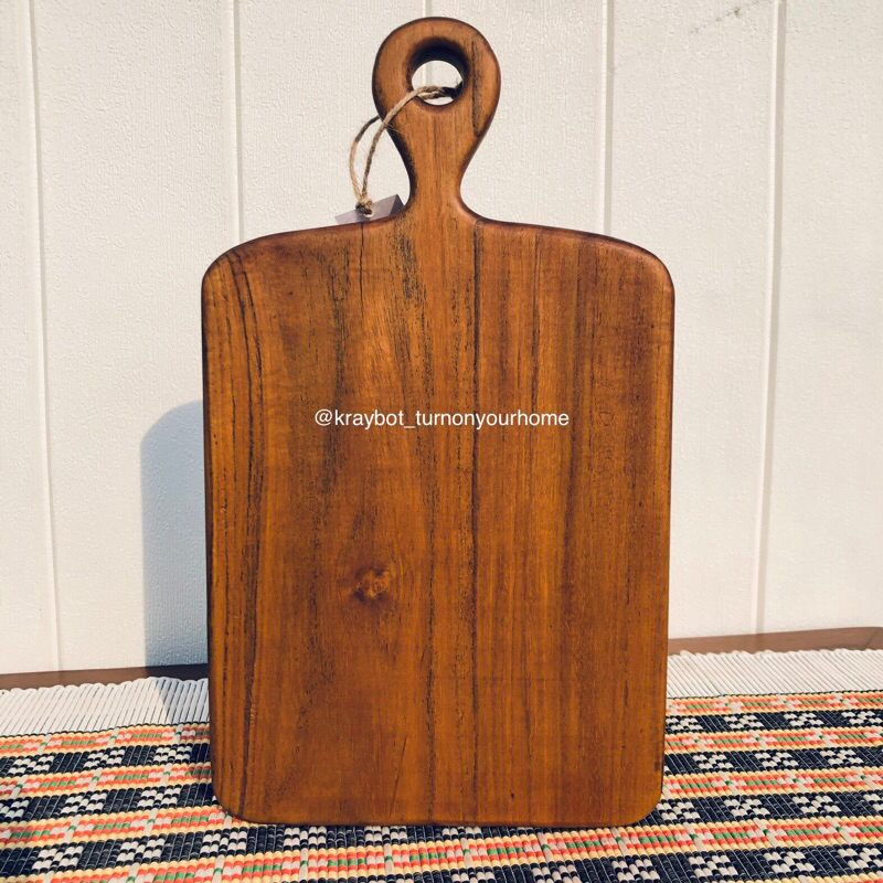 Jual Talenan KRAYBOT / Talenan Solid Teak / Talenan kayu jati UTUH ...
